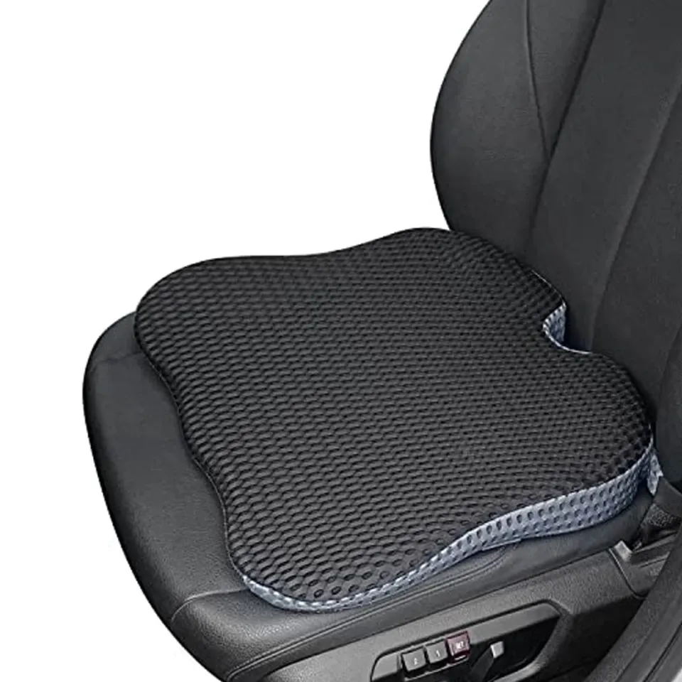 Enhanced Seat Cushion Car Wedge Seat Cushion For Car Seat Driver/Passenger-  Wedge Car Seat Cushions For Driving Improve Vision/Posture - Memory Foam Car  Seat Cushion For Hip Pain 