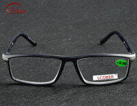 =SCOBER= Full-rim High Quality Reaging Glasses Retro Vintage Rectangle Clear or Black Eyeglasses +1 +1.5 To +3.5 Custom lens