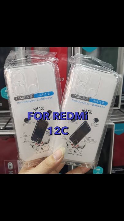 redmi-12c-12เคสใส-เคสกันกระแทก-เคสโทรศัพท์-เคสtpu-เคสใสนิ่ม-คลุมกล้อง-for-redmi-12c