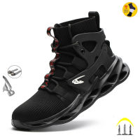 36-48 Male Footwear Work Shoes Indestructible Safety Boots Men Steel Toe Shoes Puncture-Proof Security Construction Boots