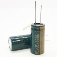 2pcs/lot 35V 6800UF 18*35 high frequency low impedance aluminum electrolytic capacitor 6800uf 35v 20%