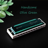 Diatonic Harmonica 10 Holes Blues Harp C Key Mouth Organ Kids Adult Students Beginners Gifts Quality Wind Musical Instruments
