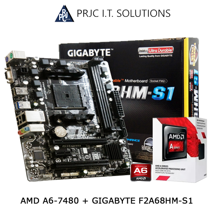 AMD A67480 WITH MOTHERBOARD GIGABYTE F2A68HM Lazada PH