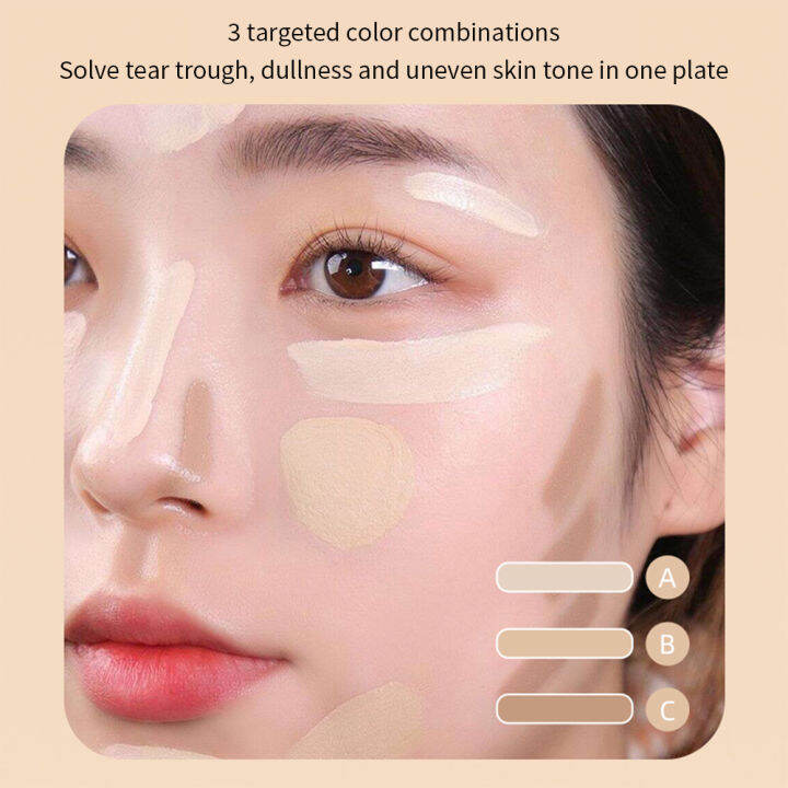 3-color-คอนซีลเลอร์-palette-ครีมเนื้อครอบคลุมรอยสิวความหมองคล้ำมัลติฟังก์ชั่ใบหน้าแต่งหน้าติดทนนานสดใสใบหน้าเครื่องสำอาง