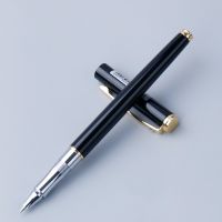 Customize Luxury Fountain Pen School Student Metal Calligraphy Pens EF Ink Pen Gifts Box