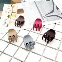 1pc Randon Color Mini Hair Claws Acrylic Clip Clamps Fashion Girls Baby Crab Small Cute Hairpin Accessoriess Korea Style