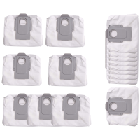 16Pcs Dust Bag Replacement Accessories for T8, G10S, , MAX, Max+, S7 MAXV Ultra Robotic Vacuum Cleaner