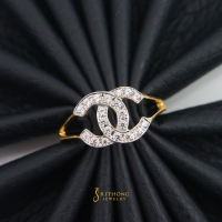 แหวนเพชรชันแนล 0.18 กะรัต ทองคำแท้ 9K เพชร SWAROVSKI น้ำ 100 สวยยิ่งกว่าเพชรแท้!! พร้อมใบรับประกันสินค้า แหวนเพชร แหวนหมั้น แหวนคู่ แหวนทองคำแท้