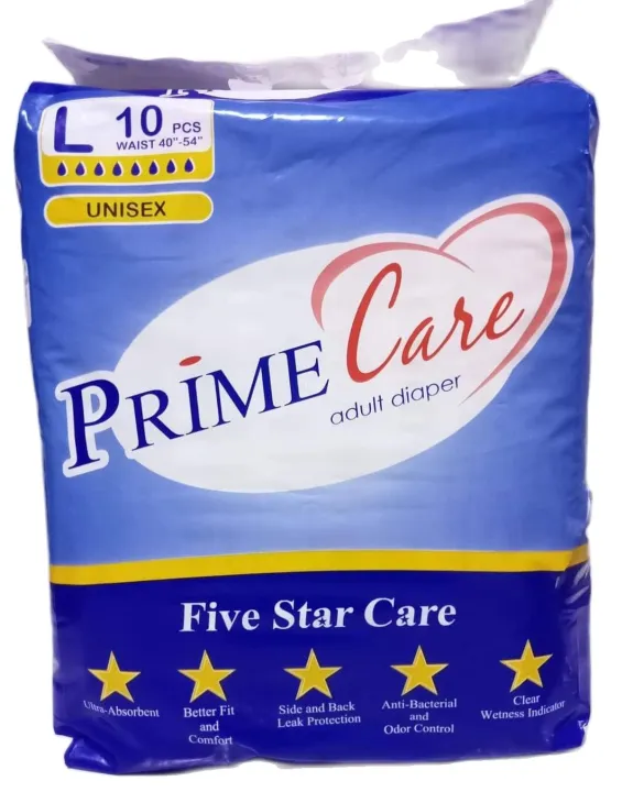 1pack Prime Care Adult Diaper Tape Large 10pcs Pack Lazada Ph