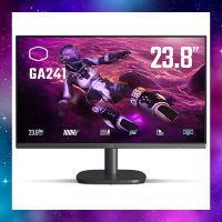 MONITOR (จอมอนิเตอร์) COOLER MASTER GA241 (VA, VGA, HDMI) FREESYNC 100Hz ใช้งานปกติ ประกัน2/2569