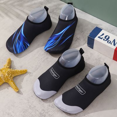 【Hot Sale】 beach socks a family of three soft-soled quick-drying shoes wading non-slip river tracing indoor floor shoes and