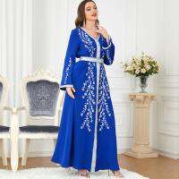 【HOT】✶ BNSQ 3144 2023 New Embroidered V-neck Muslim of Color Patchwork