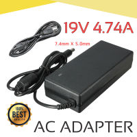 90W 19V 4.74A(7.4mm*5.0mm) AC Adapter Charger for HP Compaq EliteBook 2730p 2530p 2710p