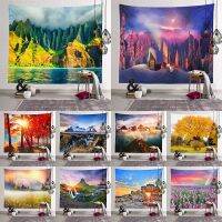 【CW】 Wall Hanging Tapestry Landscape Room Sheets Beach