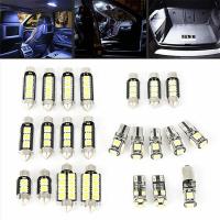 Universal Car LED Light Bulb 23Pcs LED T10 5050 Bu Lb Kit Interior Dome Car Trunk License Plate For BMW E90 E60 F10 F30