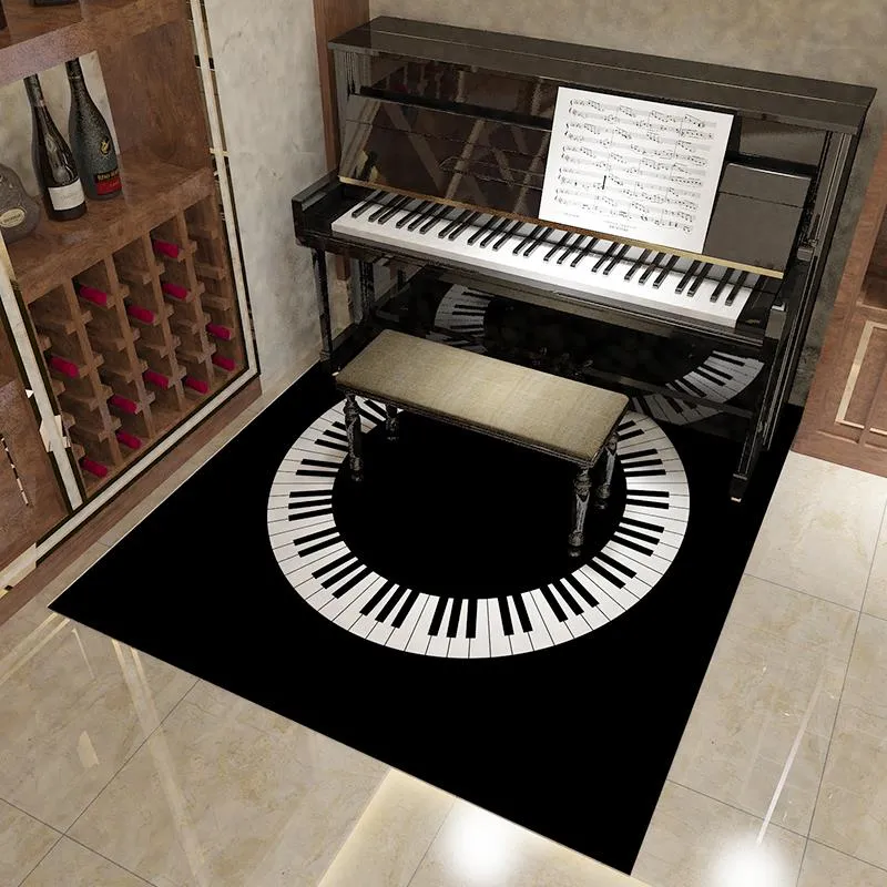 Upright piano deals carpet