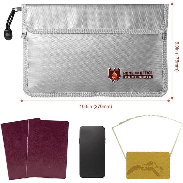 3x-fireproof-document-bag-waterproof-and-fireproof-money-bag-with-zipper-fireproof-safe-storage-pouch-for-passport-ect