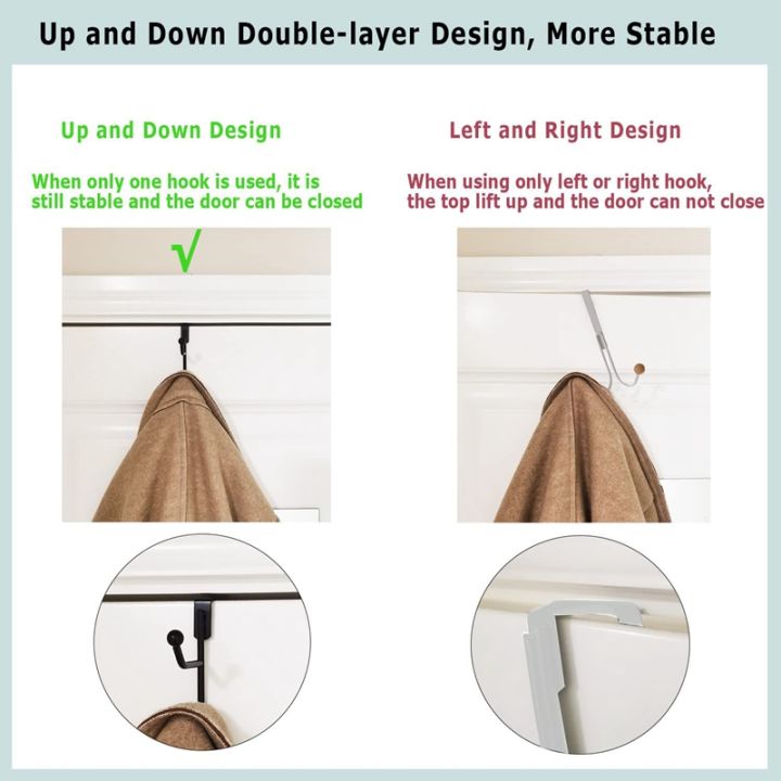 2-pack-over-the-door-hooks-hanger-sturdy-metal-double-hook-hanger-for-hanging-coats-hats-robes-towels