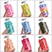 【FCL】❈✷  40Pcs Small Makeup Sponge Egg Set Soft Puff Cushion Foundation Wet and Dry Tools