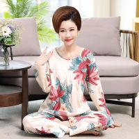 Newest pyjamas big size M-4XL women pijama feminino pajamas set Long-sleeve pajamas spring and autumn female cotton sleepwear