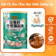 Bột Củ Sen Mix Hạt Dinh Dưỡng, Bột Củ Sen Hạt Chia Hạt Dinh Dưỡng G3 Dưỡng