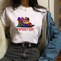 Impostor เสื้อยืดแขนสั้นเสื้อคู่รักสไตล์ฮาราจูกุแฟชั่นสตรี  61P0