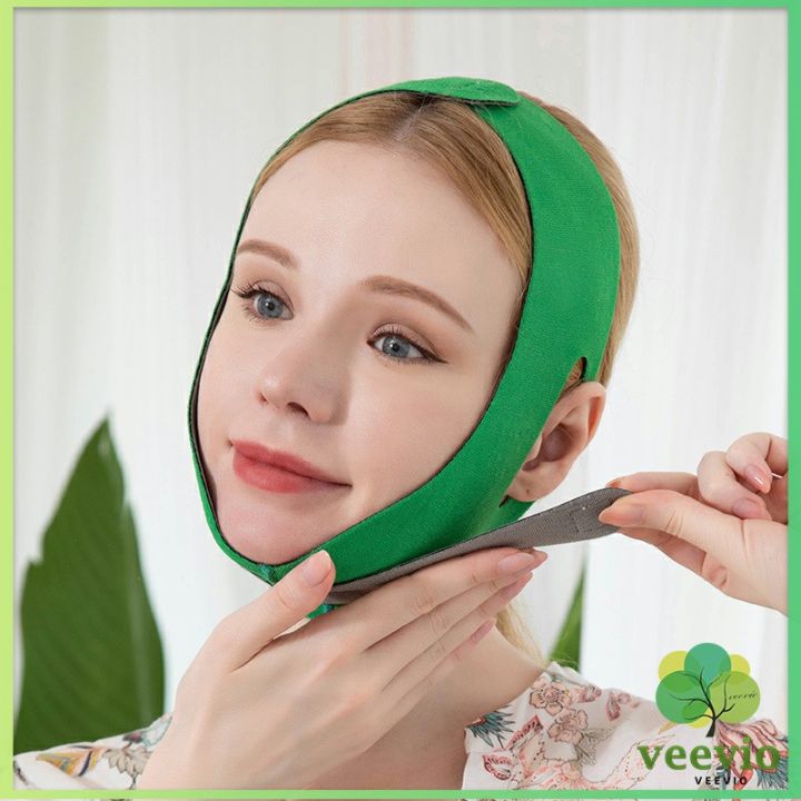 veevio-เข็มขัดรัดหน้า-หน้าเรียว-สามารถปรับระดับได้-กระชับใบหน้าให้เป็นทรงวี-v-face-artifact