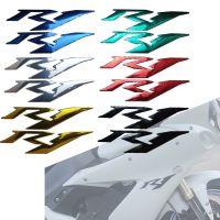 ﺴ▲☬ Motorcycle 3D Emblem Badge Decal Tank Wheel R1 Sticker Soft Reflective Decal For Yamaha YZF-R1 YZFR1 YZF R1