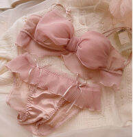 สินค้าพร้อมส่งจากไทย?Angle Bra ?(N670) บราโบว์แฟชั่น สายคู่แต่งโบว์ สวย น่ารัก สไตล์เจ้าหญิง