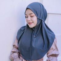 【A Creatively】✉♤ชุดว่ายน้ำ Bira [รายา2023] Bergo Sport Tali Hijab Mini Instant Bahra Jersey Maryam