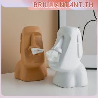 Ready Stock Foam Cartonstone Figure Facial Tissue Box Napkin Holder Paper Towel Dispenser Container For Office Bathroom Bedroom Home Decoration Bri