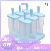 ?【HOT SALE】MUXI 1ชิ้น6เซลล์อุปกรณ์ครัวเกรดอาหารใช้ซ้ำได้ไอศกรีมดาวห้าแฉกแม่พิมพ์ชีสขนมหวานขนมหวาน