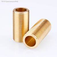 卍☂ 1/2 3/4 BSP Male Thread Brass Pipe Fitting Extending Pipe Connector Coupling Joint