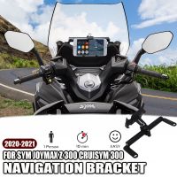 ▤□☃ For SYM JOYMAX Z 300 CRUISYM 300 JOYMAX Z 300 New Motorcycle Accessories Navigation Bracket Mobile Phone Gps Plate Bracket