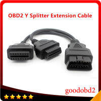 OBD2 16ขาขยาย S Plitter ชายกับหญิงคู่ YS Plitter เชื่อมต่อสายเคเบิ้ล