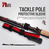 Noeby Two Sizes Fishing Rod Bag Protection Ties Rope Adjustable Strap Tie For Fishing Gear Tackles Holders