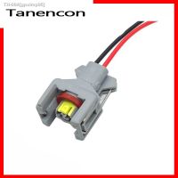 ☁❍ 1.5mm Waterproof Automotive Connector Fuel Diesel Injector Rail Plug 2 Pin Delphi T15 10811963 240PC024S8014 with 15cm Wire