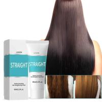 60ml Protein Correction Straightening Cream Smoothing Split Tension-free Hair Frizz Care Straightening Cream Repair Damaged A8A2