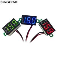 ✿▣ 0.36 Inch LED Digital Voltmeter 2-Wire Voltmeter DC4.5V-30V DC Voltage Meter Motorcycle Voltmeter Digital Display Module