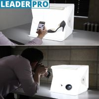 LED Portable Folding Light Box Photography Studio Softbox Light Soft Box Tent Kit for Phone Camera Photo Background 25pcs