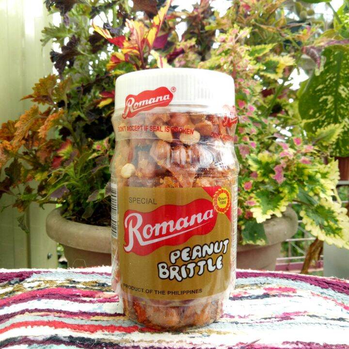 Romana peanut Brittle Tall 310 grams, Baguio Pasalubong, Baguio