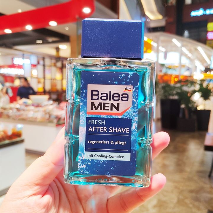 เยอรมัน-balea-ผู้ชาย-aftershave-น้ำยาปรับผ้านุ่มโกนหนวดชุ่มชื้นชุ่มชื้นหดรูขุมขน100มิลลิลิตร