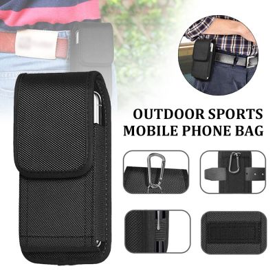 Cell Phone Pouch Holster Waist Belt Clip Phone Holder Case With D-Shaped Buckle Portable Card Holster Case For Outdoor Sports Power Points  Switches S