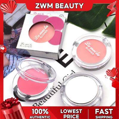 ZWM | แผ่นที่ปัดแก้มสีแดงโมโนโครมแต่งหน้าแบบเปลือยแต่งหน้าผู้เริ่มต้นแต่งหน้าคงทนตามธรรมชาติ