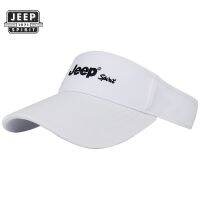 Jeep หมวกกันแดด ผ้าฝ้าย เปิดด้านบน แฟชั่นฤดูใบไม้ผลิ และฤดูร้อน สําหรับผู้ชาย