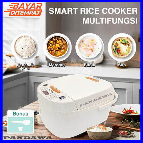 Rice Cooker Fleco QB801 Digital Multi Fungsi Low Carbo
