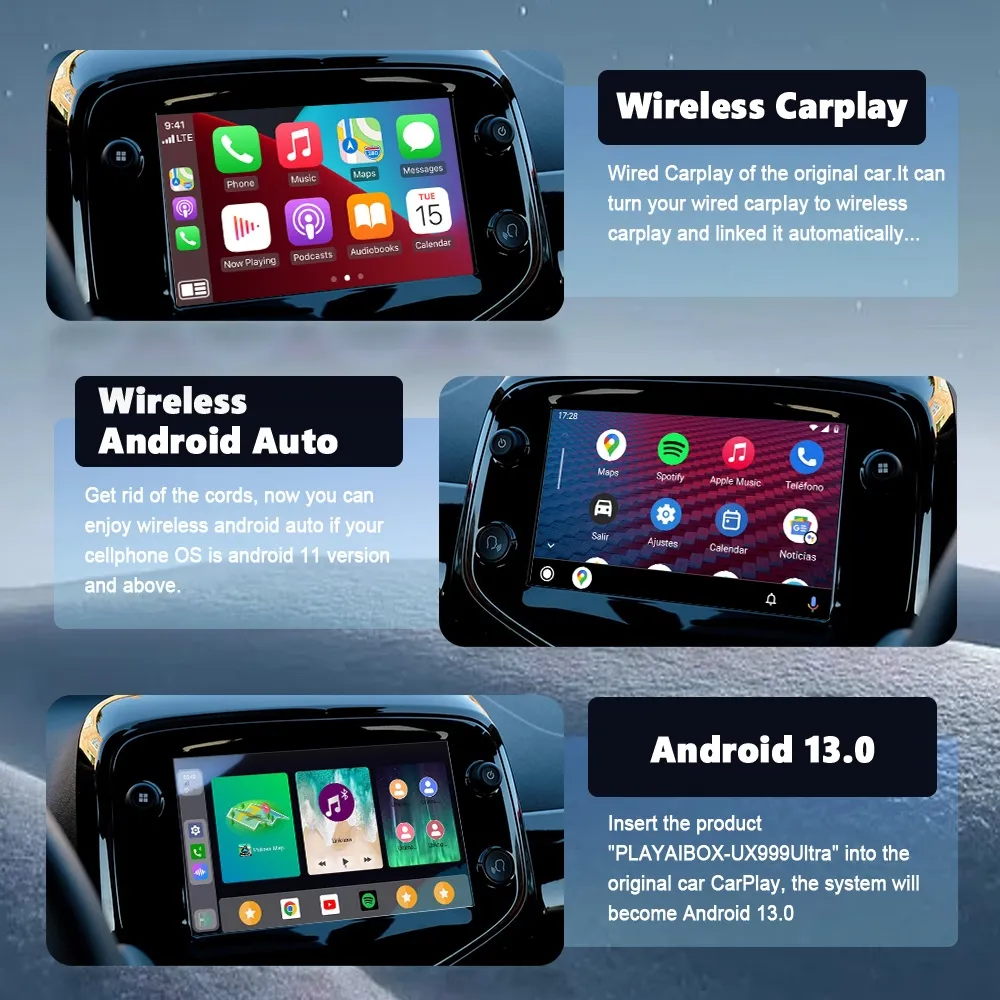 最安 CarPlay Ai Box UX999Ultra i9tmg.com.br