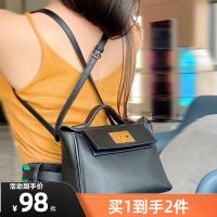 【Ready】? nd for women 23 new high-qli gold rdware lock shoulder wg shoulder cbody