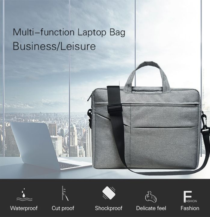 กระเป๋าแล็ปท็อปกันน้ำอเนกประสงค์เหมาะสำหรับอุปกรณ์สำนักงาน-hp-เลโนโว-asus-และ-thinkpad-zongsheng