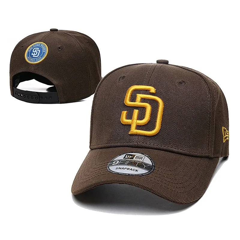San Diego Padres New Era MLB 59FIFTY 5950 Fitted Cap Hat Cream Crown R   Capland
